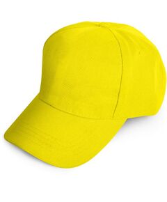 Promosyon 0501-SR İthal Polyester Şapka Sarı , Renk: Sarı
