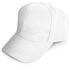0501-B İthal Polyester Şapka Beyaz 